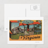 Salem, VirginiaLarge Letter ScenesSalem, VA Briefkaart (Voorkant / Achterkant)