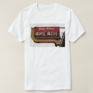 Salem Willows Arcade Neon Sign T-Shirt