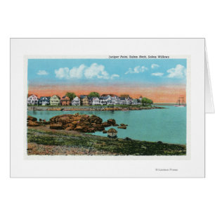 Salem Willows Uitzicht van Juniper Point en Salem