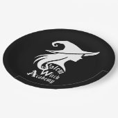 Salem Witch Academy Wiccan Witches Halloween Party Papieren Bordje (Gekanteld)