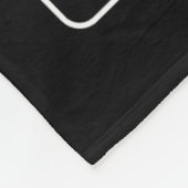 Salem Witch Book Club Bookish Retro Halloween Zwar Fleece Deken (Hoek)