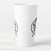 Salem Witch Broom Factory – Grappige  gotiek Latte Mok (Voorkant)