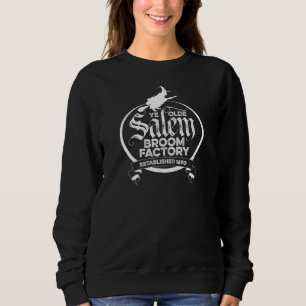 Salem Witch Broom Factory – Grappige  gotiek Trui