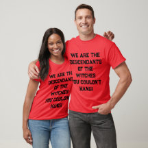 Salem Witch Descendants T-Shirt