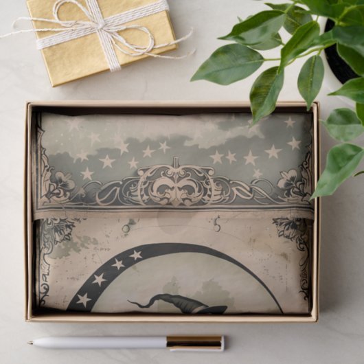 Salem Witch Floating Decoupage Tissuepapier (Geschenk)