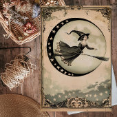 Salem Witch Floating Decoupage Tissuepapier