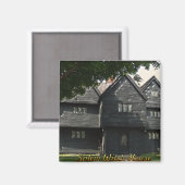 Salem Witch House Magnet (Voorkant / Achterkant)