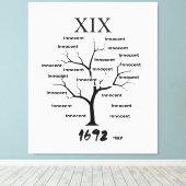 Salem Witch Memorial Canvas Afdruk (Insitu (Houten vloer))