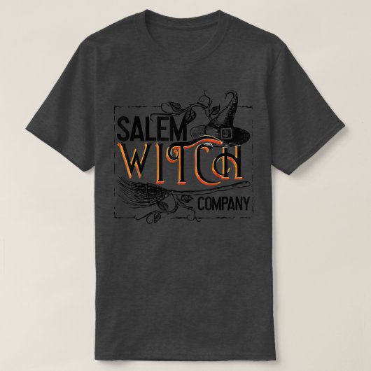 Salem Witch Pet Company Broom Snoep Bag Pumpkin Ha T-shirt (Design voorkant)
