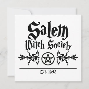 Salem Witch Society Card Kaart