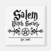 Salem Witch Society Magnets Magneet (Voorkant)