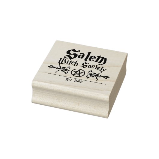 Salem Witch Society Rubber Stamp Rubberstempel (Stempel)