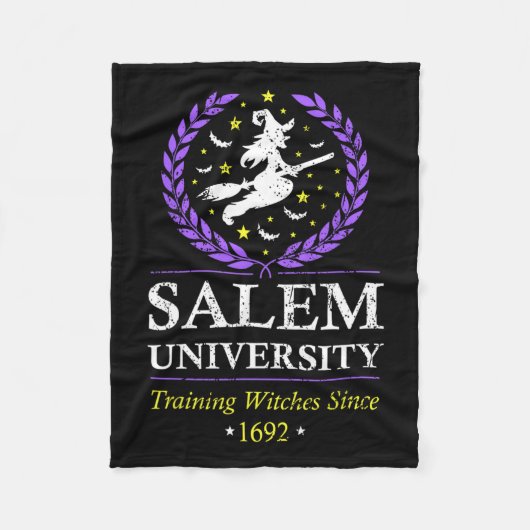 Salem Witch University Training Halloween Vrouwen Fleece Deken (Voorkant)