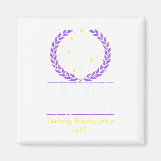 Salem Witch University Training Halloween Vrouwen Magneet (Voorkant)