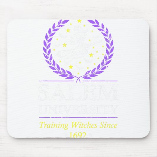 Salem Witch University Training Halloween Vrouwen Muismat (Voorkant)