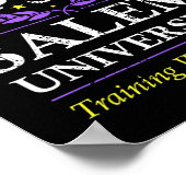 Salem Witch University Training Halloween Vrouwen Poster (Hoek)