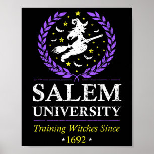 Salem Witch University Training Halloween Vrouwen Poster