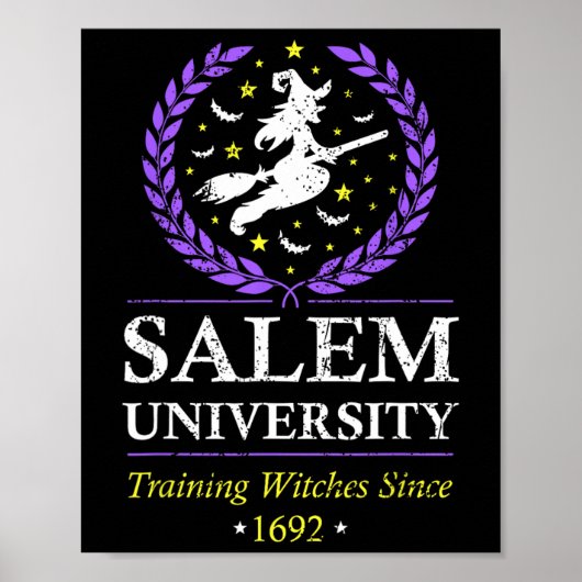 Salem Witch University Training Halloween Vrouwen Poster (Voorkant)