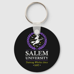 Salem Witch University Training Halloween Vrouwen Sleutelhanger