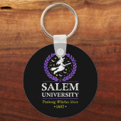 Salem Witch University Training Halloween Vrouwen Sleutelhanger (Voorkant)