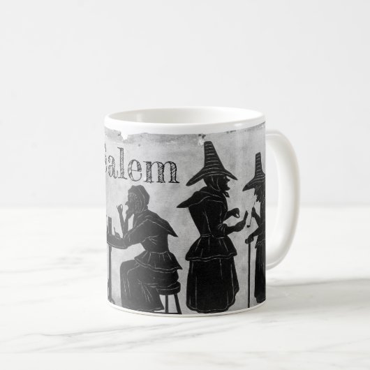 Salem Witches die koffie mok stelen en brouwen (Voorkant rechts)