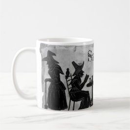 Salem Witches die koffie mok stelen en brouwen