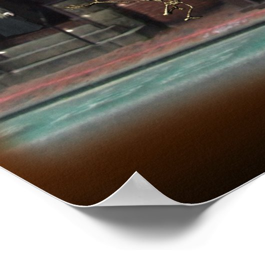 Salem Witches House Poster (Hoek)