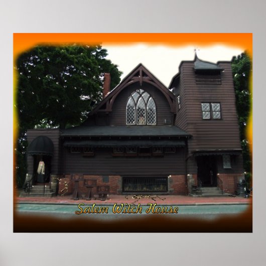 Salem Witches House Poster (Voorkant)