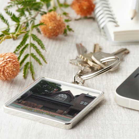 Salem Witches House Sleutelhanger (Zijkant)