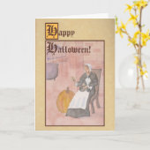 Salem Witte Kaart (Gele Bloem)