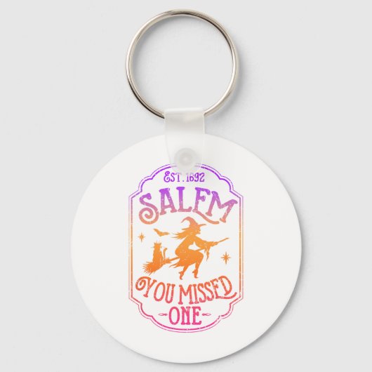 Salem you miste One Halloween Feminist Witch Tria Sleutelhanger (Voorkant)