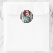 Salene de stam ronde sticker (Tas)