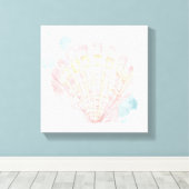 Salento Coast Shell Canvas Afdruk (Insitu (Houten vloer))