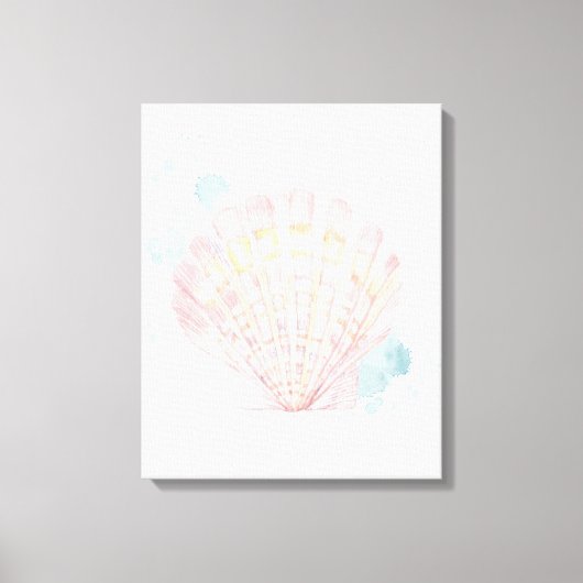 Salento Coast Shell Canvas Afdruk (Voorkant)