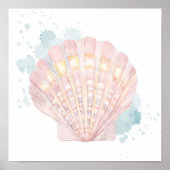 Salento Coast Shell Poster (Voorkant)