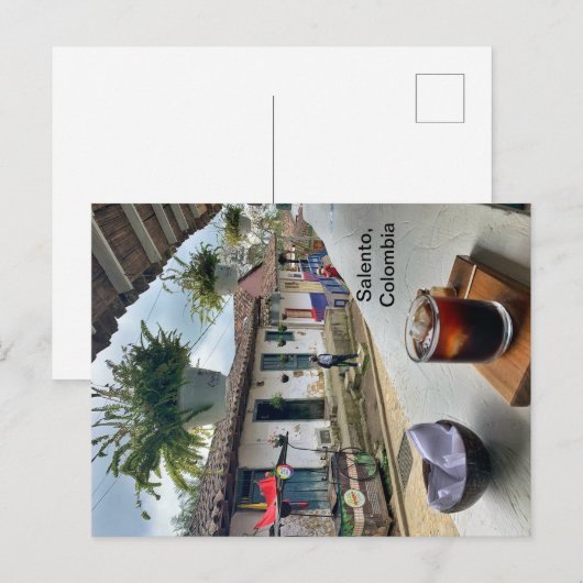 Salento, Colombia Briefkaart (Voorkant / Achterkant)