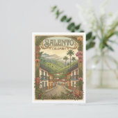 Salento Colombia Briefkaart (Staand voorkant)