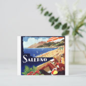Salerno, Italiaanse riviera, Italië, , reizen Briefkaart (Staand voorkant)