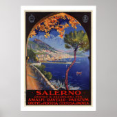 Salerno Italië —  zomervakantie Poster (Voorkant)