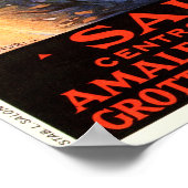 SALERNO Seaside Port City  Italië Reis Poster (Hoek)