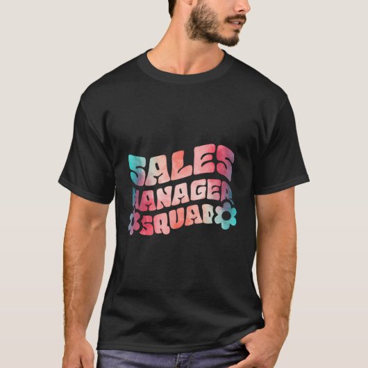 Sales Manager Squad T-shirt (Voorkant)