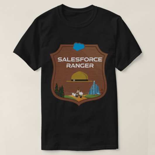 Salesforce badge - Salesforce art - Salesforce Des T-shirt (Design voorkant)