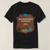 Salesforce badge - Salesforce art - Salesforce Des T-shirt (Design voorkant)
