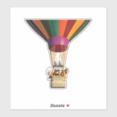 Salesforce Hot Air Ballon - 3D - Sticker (Vel)
