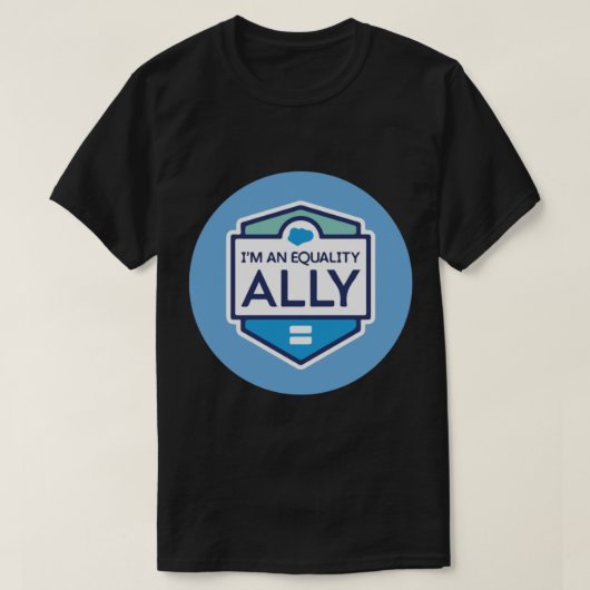 Salesforce I_m An Equality - Salesforce trailblaze T-shirt (Design voorkant)
