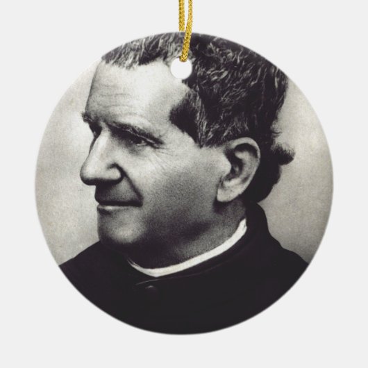 Salesiaanse Sint Don John Bosco Keramisch Ornament (Voorkant)