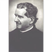 Salesiaanse Sint Don John Bosco Sticker (Voorkant)