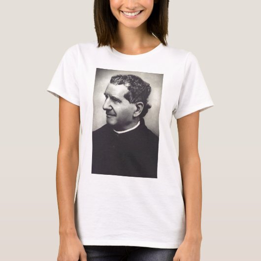 Salesiaanse Sint Don John Bosco T-shirt (Voorkant)