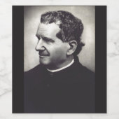 Salesiaanse Sint Don John Bosco Wijn Etiket (Enkel label)