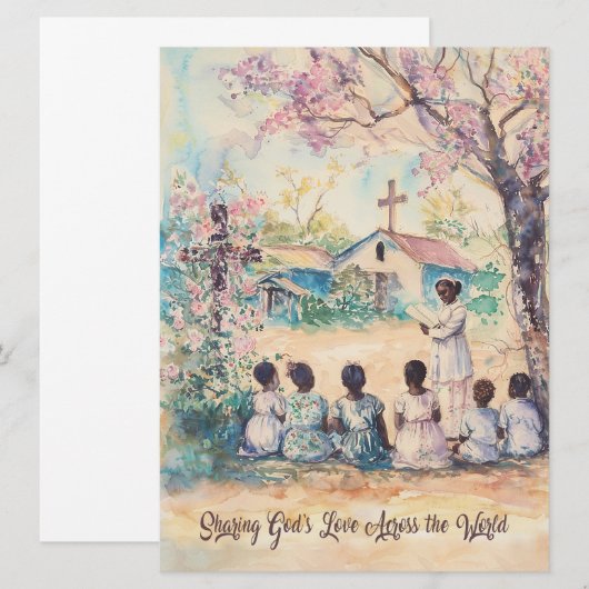 Salesian Missions Bulk Bedankt kaarten (Voorkant / Achterkant)